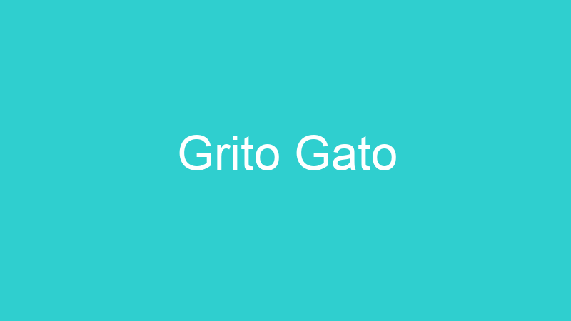 Grito Gato