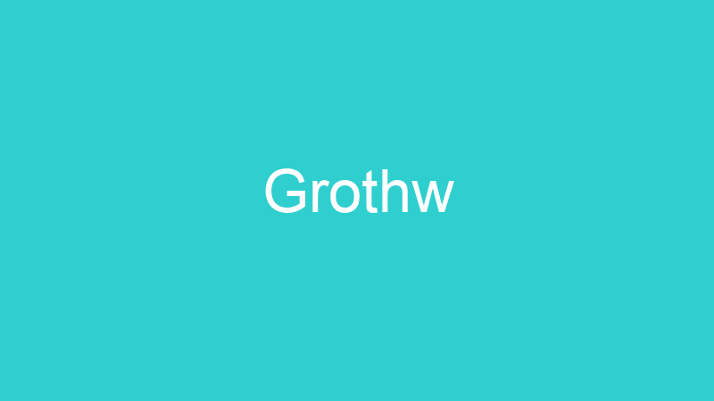 Grothw