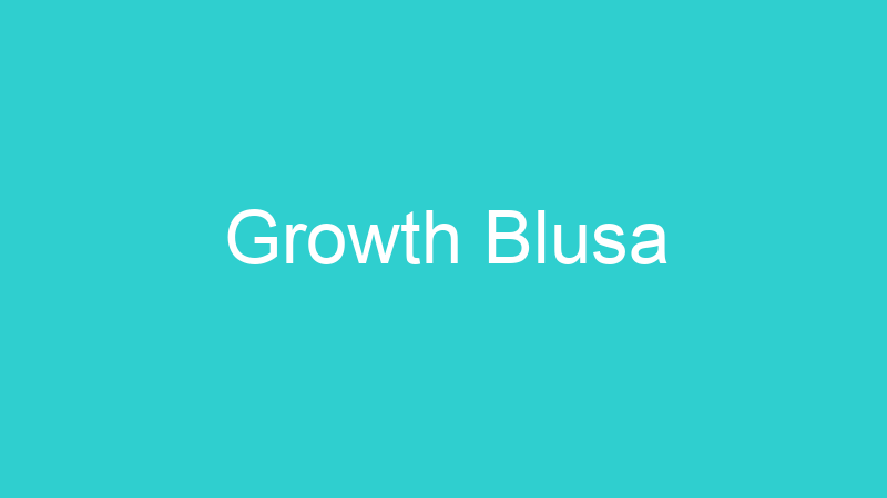 Growth Blusa