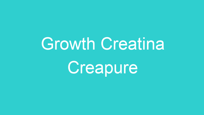 Growth Creatina Creapure