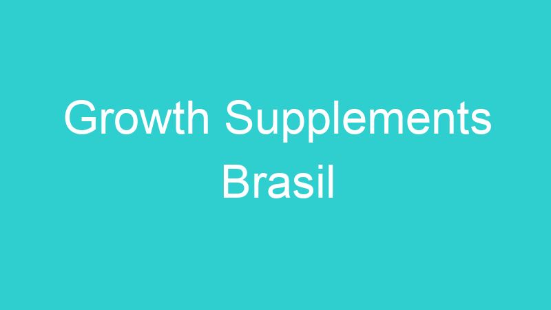 Growth Supplements Brasil