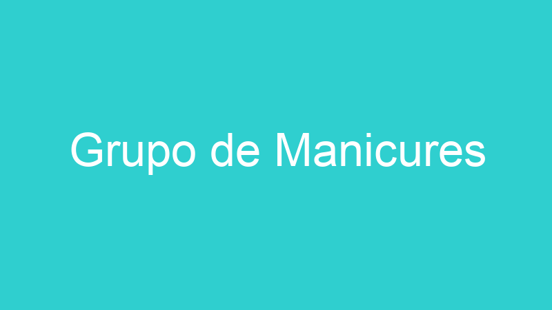 Grupo de Manicures