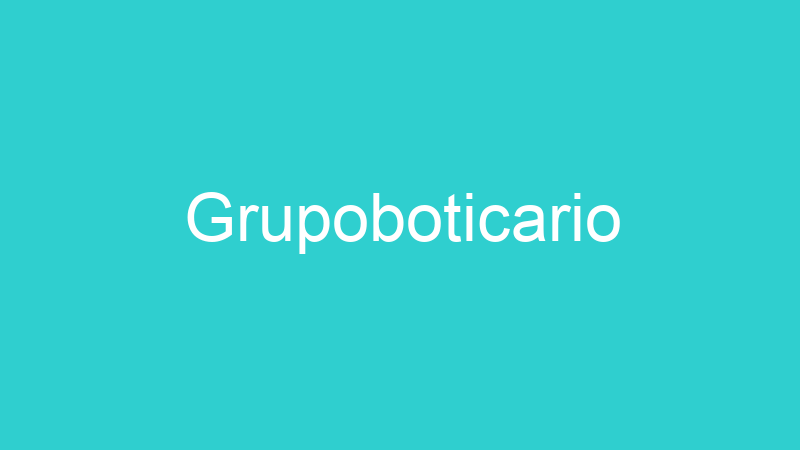 Grupoboticario