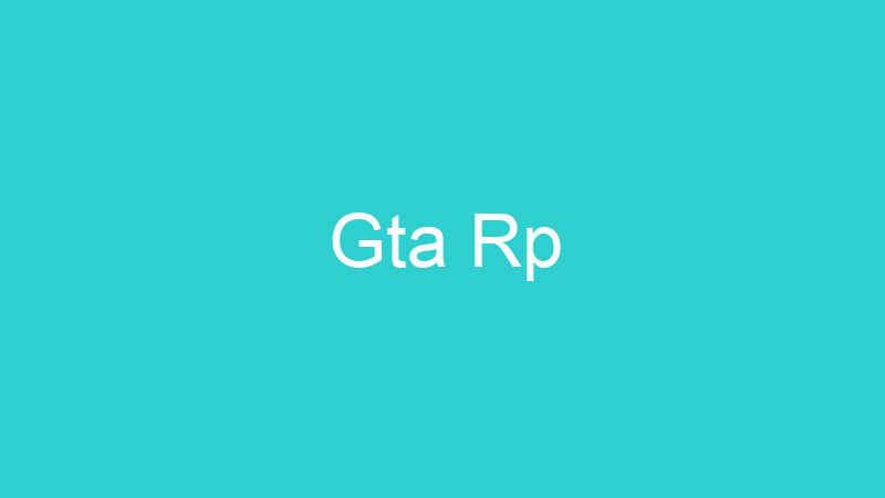 Gta Rp