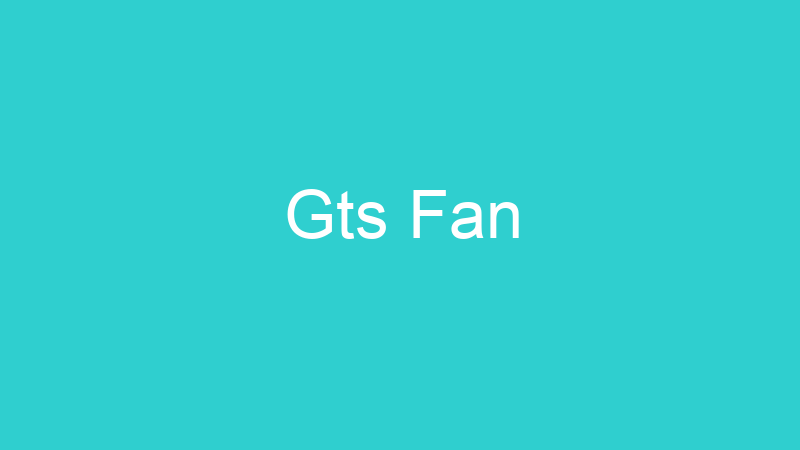 Gts Fan