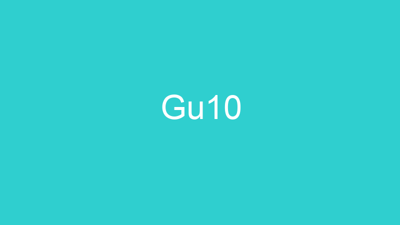 Gu10