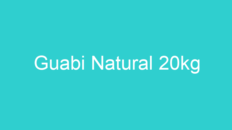 Guabi Natural 20kg
