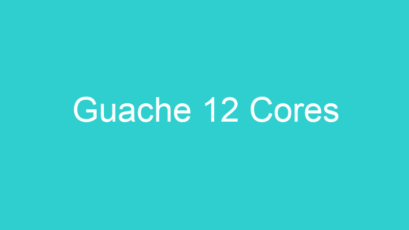 Guache 12 Cores