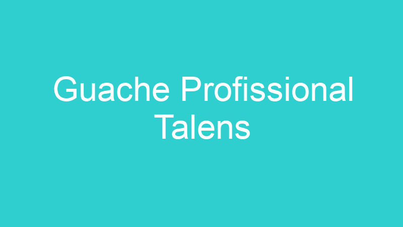 Guache Profissional Talens