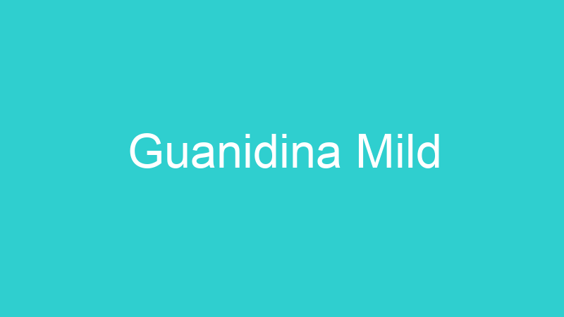 Guanidina Mild