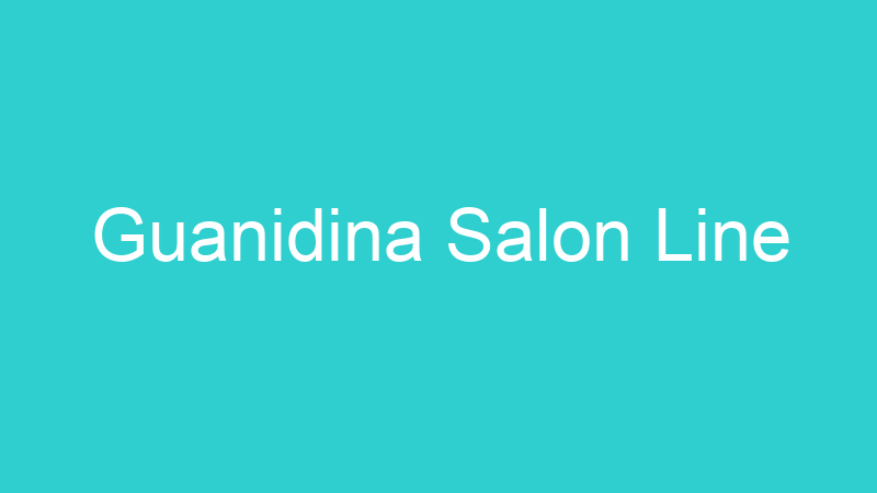 Guanidina Salon Line