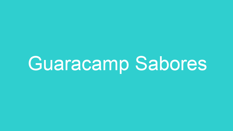 Guaracamp Sabores