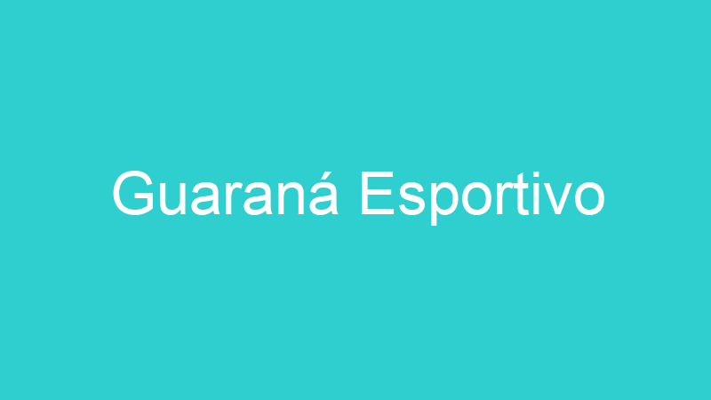 Guaraná Esportivo