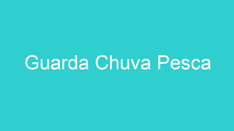 Guarda Chuva Pesca