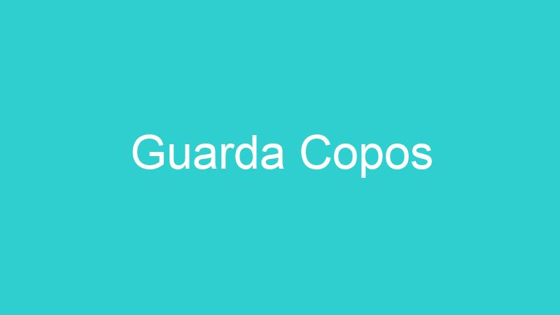 Guarda Copos