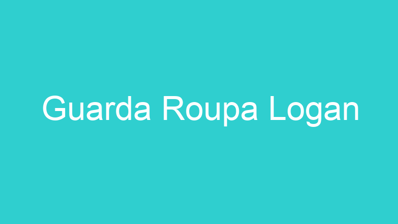 Guarda Roupa Logan