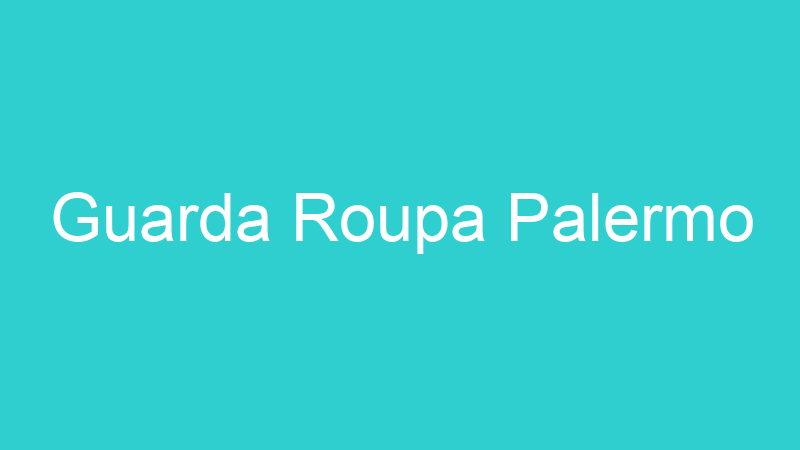 Guarda Roupa Palermo