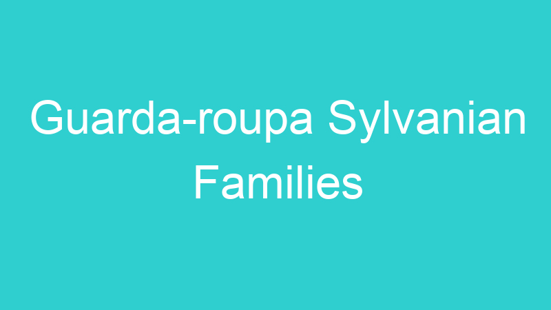 Guarda-roupa Sylvanian Families