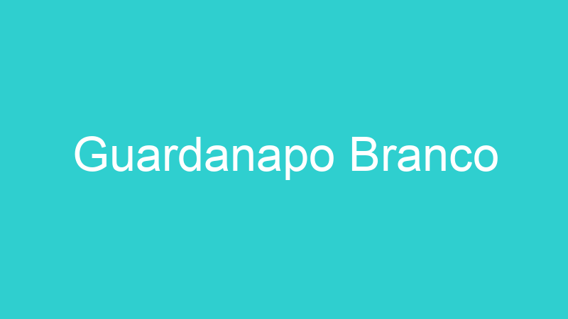 Guardanapo Branco
