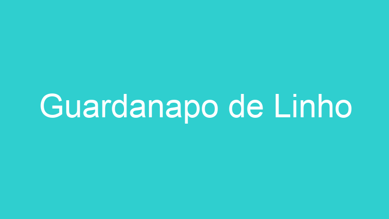 Guardanapo de Linho