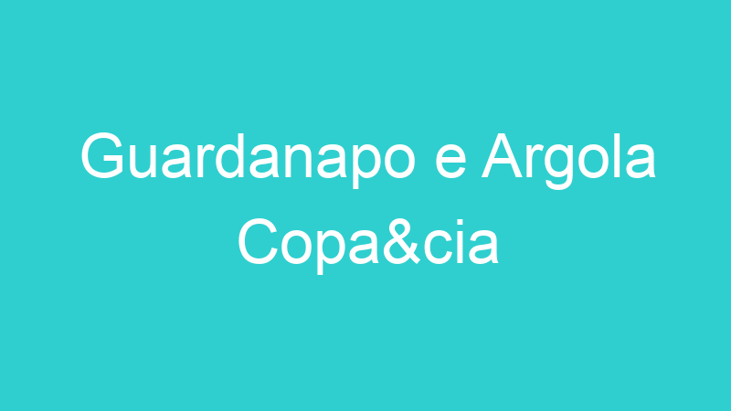 Guardanapo e Argola Copa&cia