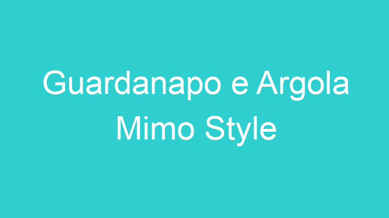 Guardanapo e Argola Mimo Style