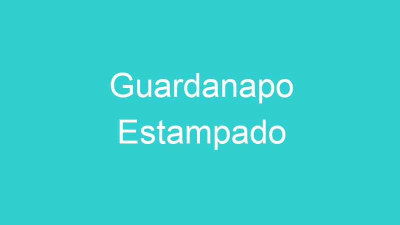 Guardanapo Estampado