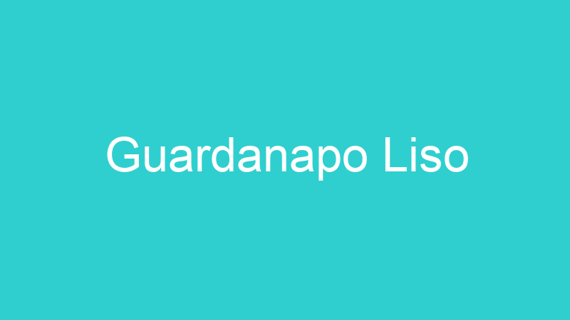 Guardanapo Liso