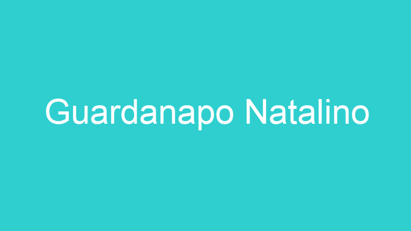 Guardanapo Natalino