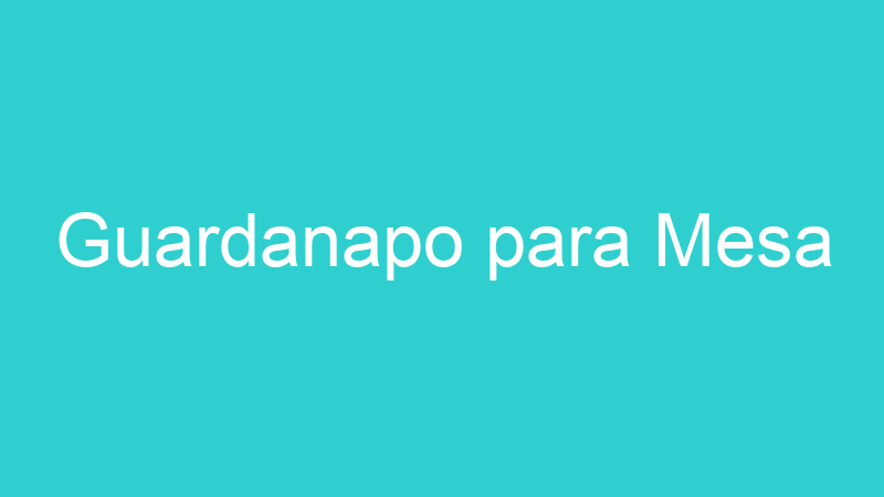 Guardanapo para Mesa