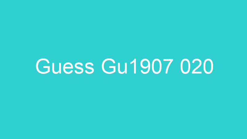 Guess Gu1907 020