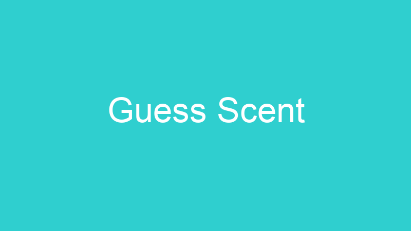 Guess Scent