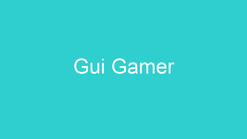 Gui Gamer