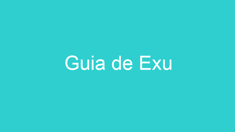 Guia de Exu
