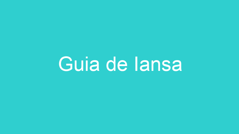 Guia de Iansa