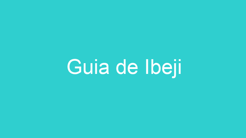 Guia de Ibeji