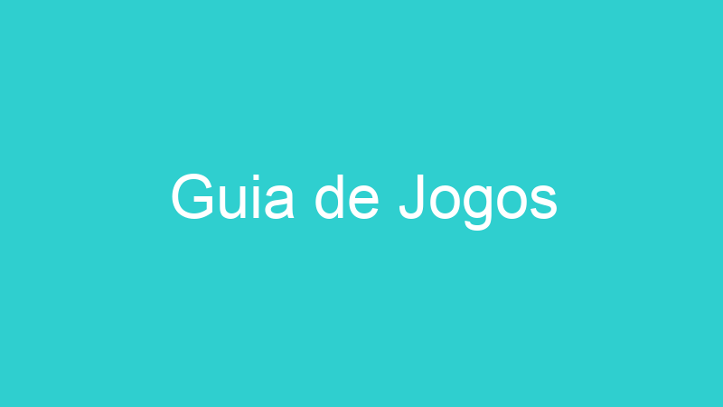 Guia de Jogos