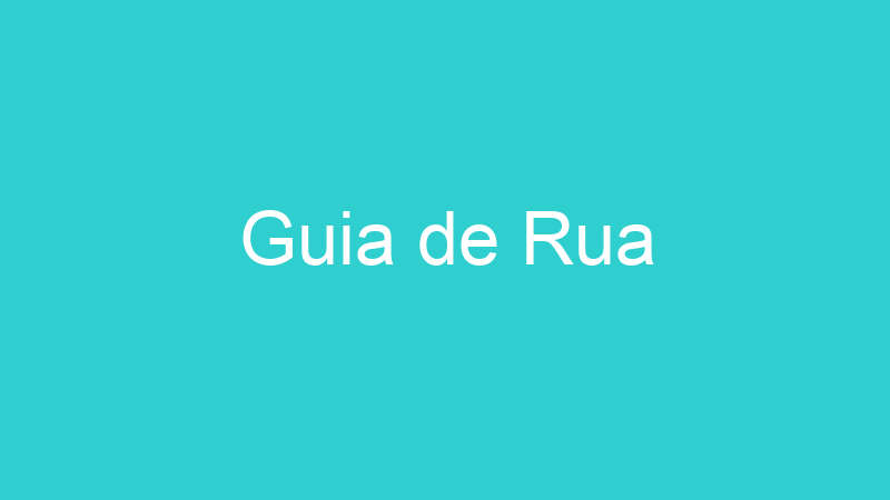 Guia de Rua