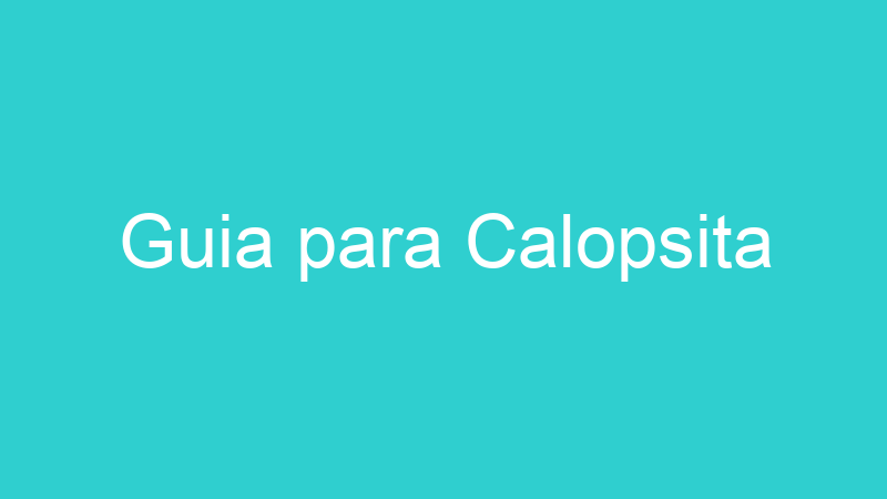 Guia para Calopsita