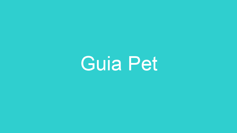 Guia Pet