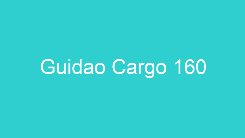 Guidao Cargo 160