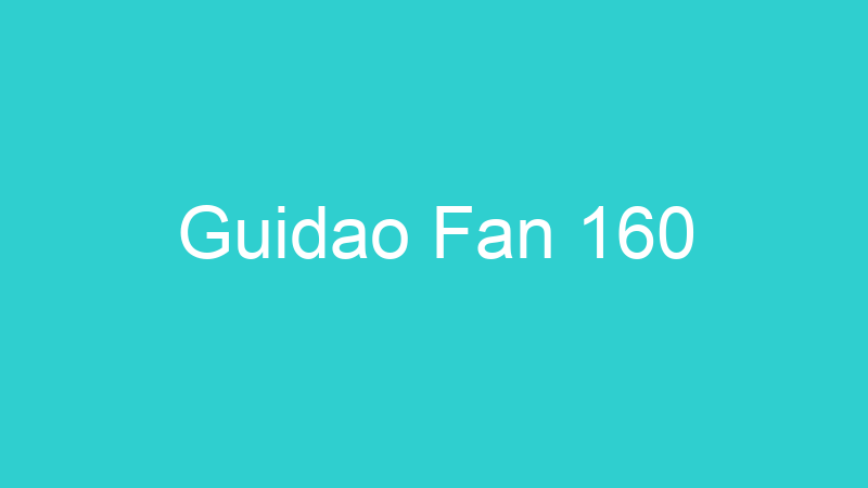 Guidao Fan 160