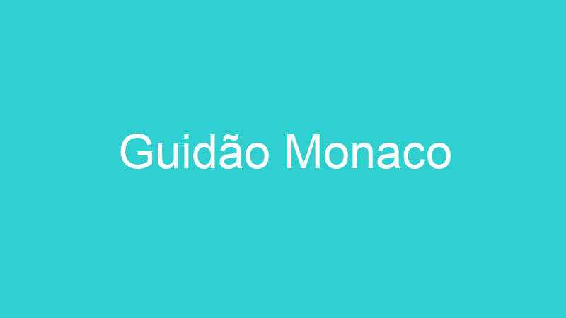 Guidão Monaco