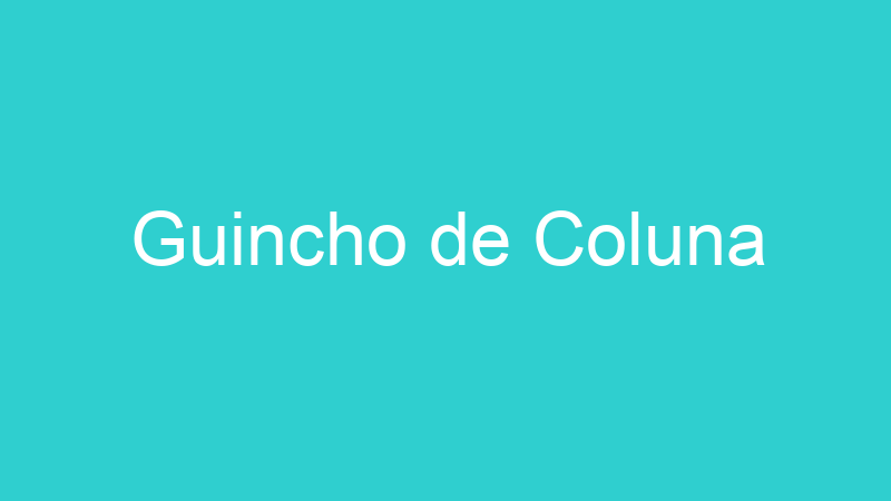 Guincho de Coluna