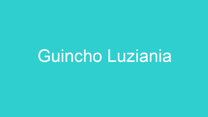 Guincho Luziania