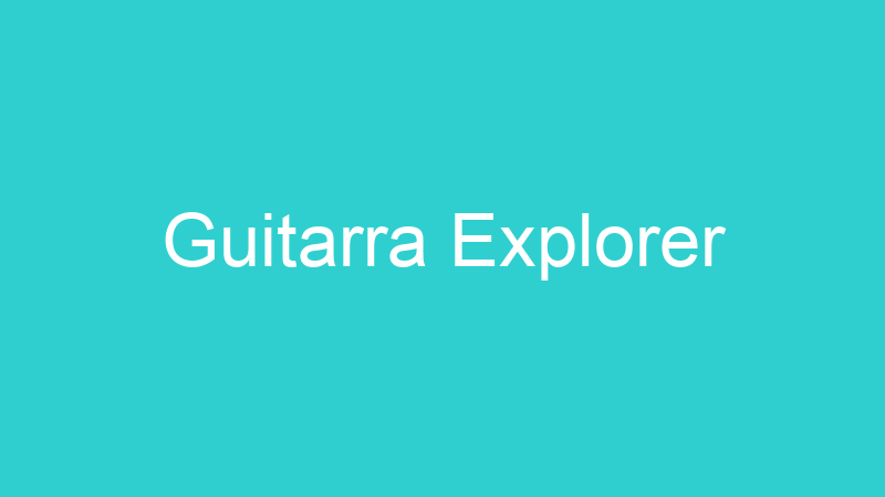 Guitarra Explorer