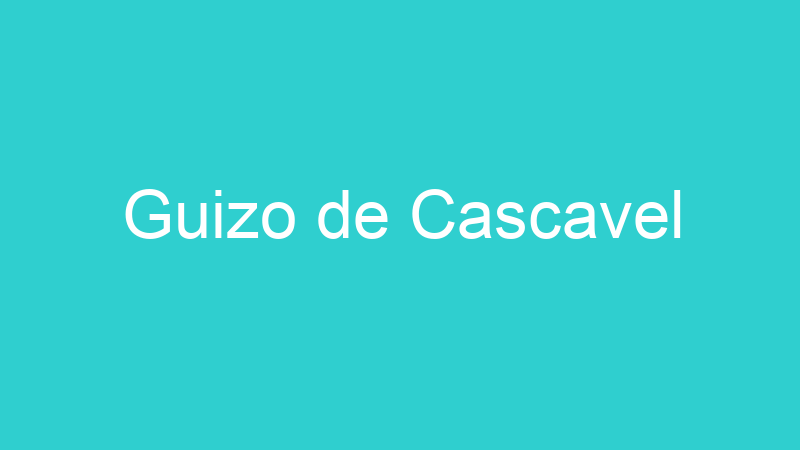 Guizo de Cascavel