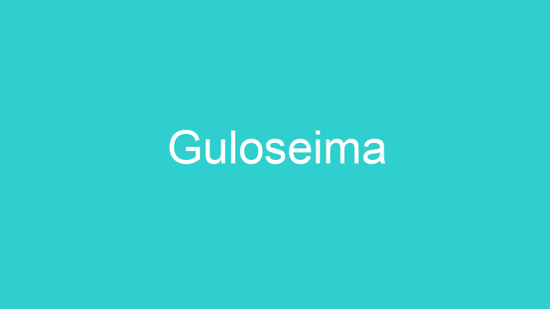 Guloseima