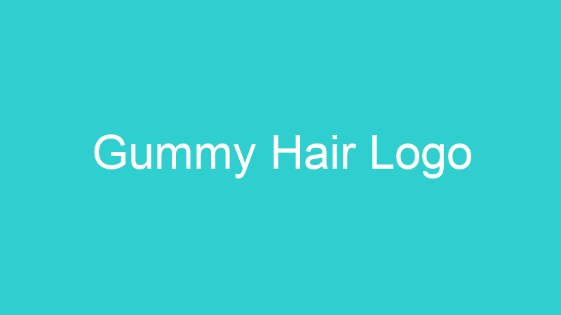Gummy Hair Logo
