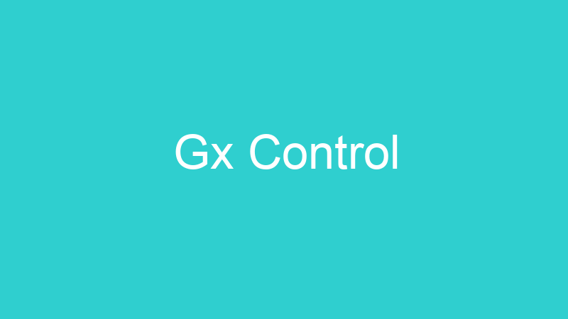 Gx Control